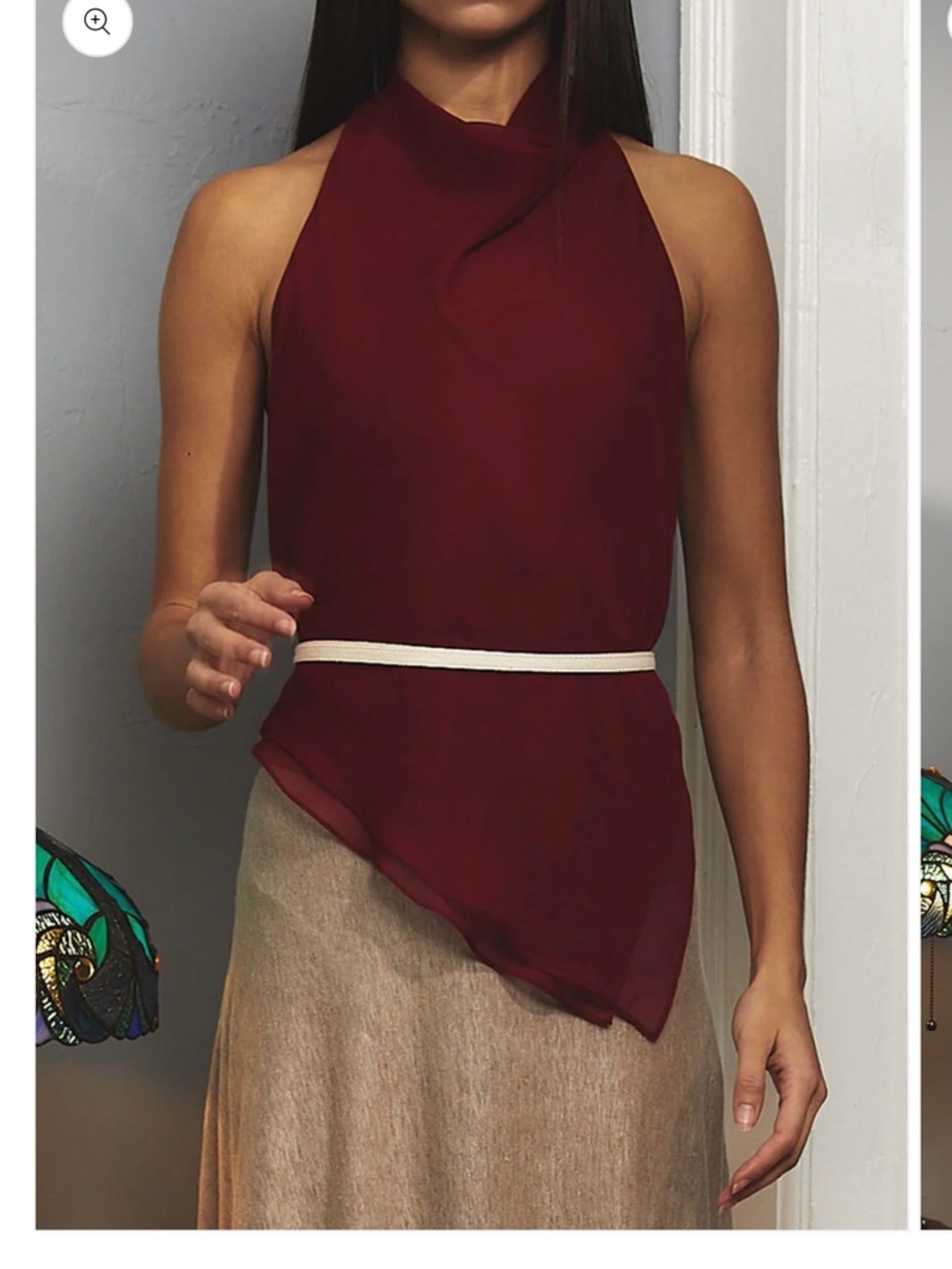 Tae Park Sheer Kite Top